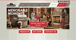 Desktop Screenshot of napoleonfireplaces.com